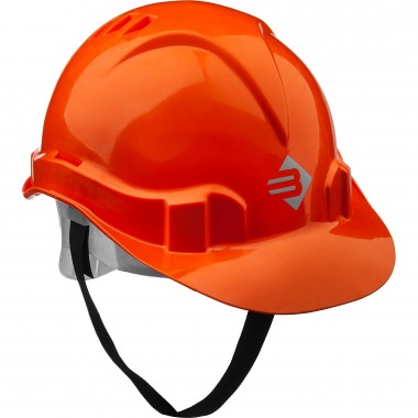 Каска защитная ЗУБР размер 52-62 см &quot;МАСТЕР&quot; реечный механизм регулировки размера, оранжевая, 11090_z01 — Официальный партнер ЗУБР в России