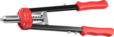 Заклепочник двуручный силовой, ЗУБР &quot;Т-48&quot; 31198, для заклёпок d=2,4-4,8мм - алюминий, сталь, нерж сталь, усиленный литой корпус, Профессионал — Официальный партнер ЗУБР в России
