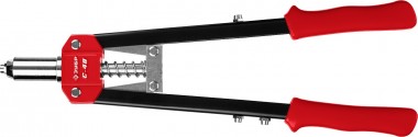 Заклепочник двуручный силовой, ЗУБР &quot;Т-48&quot; 31198, для заклёпок d=2,4-4,8мм - алюминий, сталь, нерж сталь, усиленный литой корпус, Профессионал — Официальный партнер ЗУБР в России