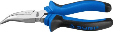 Тонкогубцы изогнутые Бульдог ЗУБР 160 мм, 2201-4-16_z02 Профессионал — Официальный партнер ЗУБР в России