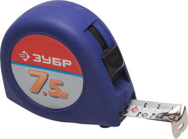 ЗУБР СТАНДАРТ 10м / 25мм рулетка с ударостойким корпусом (ABS) и противоскользящим покрытием — Официальный партнер ЗУБР в России