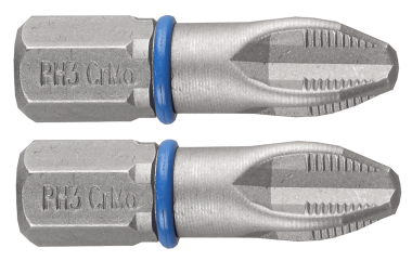 Биты ЗУБР &quot;ЭКСПЕРТ&quot; торсионные кованые, обточенные, хромомолибденовая сталь, тип хвостовика C 1/4&quot;, PH3, 25мм, 2шт — Официальный партнер ЗУБР в России