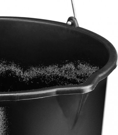 Ведро пластмассовое для приготовления и переноски строительных смесей, 20 л, 39.5Х36.5Х36.5 см 06093-20_z02 ЗУБР — Официальный партнер ЗУБР в России