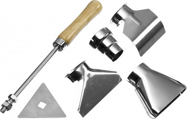 Фен технический (строительный), ЗУБР Профессионал ФТ-П1600, керамический изолятор, 2 режима: 350град/ 350л/мин, 550град/ 550л/мин, насадки, 1600Вт — Официальный партнер ЗУБР в России