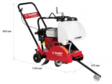 Швонарезчик бензиновый, Honda GX160, 115 мм макс. рез, ЗУБР Профессионал — Официальный партнер ЗУБР в России