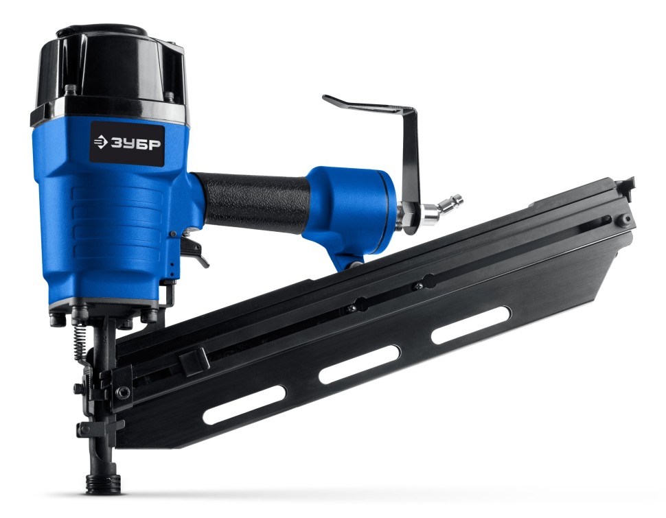 ЗУБР  SN21-90, пневматический нейлер для реечных гвоздей ЗУБР SN21 (50-90 мм) Профессионал (31931_z01) фото 1 — Официальный партнер ЗУБР в России