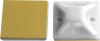 Площадка под хомут-стяжку ПХС самоклеющаяся белая, 25 x 25 мм, 100 шт, нейлоновая, ЗУБР фото 1 — Официальный партнер ЗУБР в России