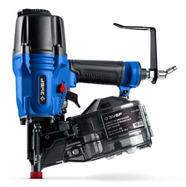ЗУБР  CSN-65, пневматический обшивочный нейлер для барабанных гвоздей ЗУБР CSN (38-65 мм) Профессионал (31922) — Официальный партнер ЗУБР в России