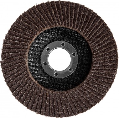 Круг лепестковый торцевой, 125х22,2мм, тип КЛТ 1, ЗУБР P80 &mdash; Официальный партнер ЗУБР в России