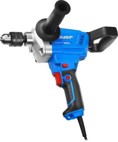 Дрель-миксер реверсивная, ЗУБР Профессионал ЗДМ-820 РМ, 50 Нм, патрон 13 мм, 0-650 об/мин, 820 Вт — Официальный партнер ЗУБР в России