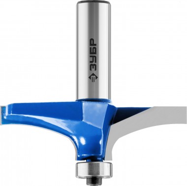 Фреза фигирейная №3, D= 63,5мм, рабочая длина-19мм, радиус -мм, хв.-12мм, d-12,7мм, ЗУБР Профессионал — Официальный партнер ЗУБР в России