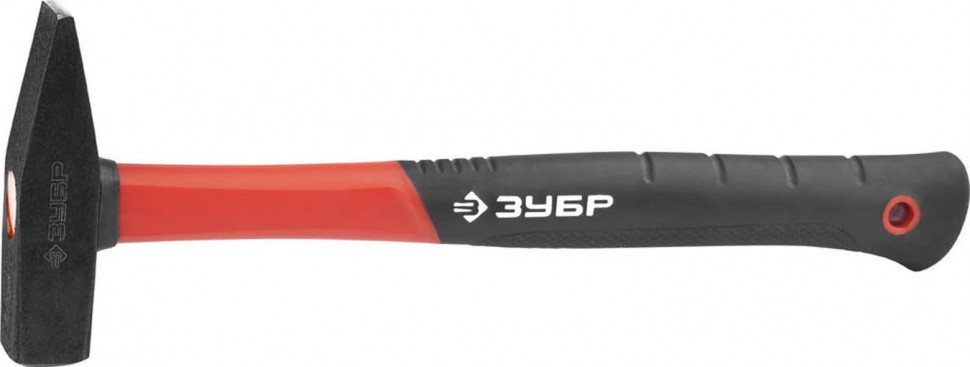 Молоток слесарный 500г ЗУБР с фиберглассовой рукояткой, 20020-05 фото 1 &mdash; Официальный партнер ЗУБР в России
