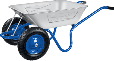 Тачка усиленная строительная двухколесная, 280 кг, серия «ПРОФЕССИОНАЛ», 39913 ЗУБР — Официальный партнер ЗУБР в России