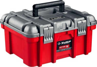 Ящик для инструмента ЗУБР 420 х 205 х 330 мм (16&quot;), пластиковый, &quot;ИСТРА-16&quot; 38132-16_z01 — Официальный партнер ЗУБР в России