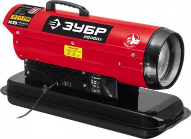 Пушка ЗУБР ДП-К8-20 дизельная тепловая, прямой нагрев, 20кВт, 300 м.куб/час, 18.5л, &quot;МАСТЕР&quot; — Официальный партнер ЗУБР в России