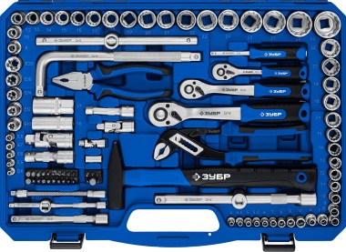 Универсальный набор инструмента Универсал-142 ЗУБР 142 шт., 27670-H142 — Официальный партнер ЗУБР в России