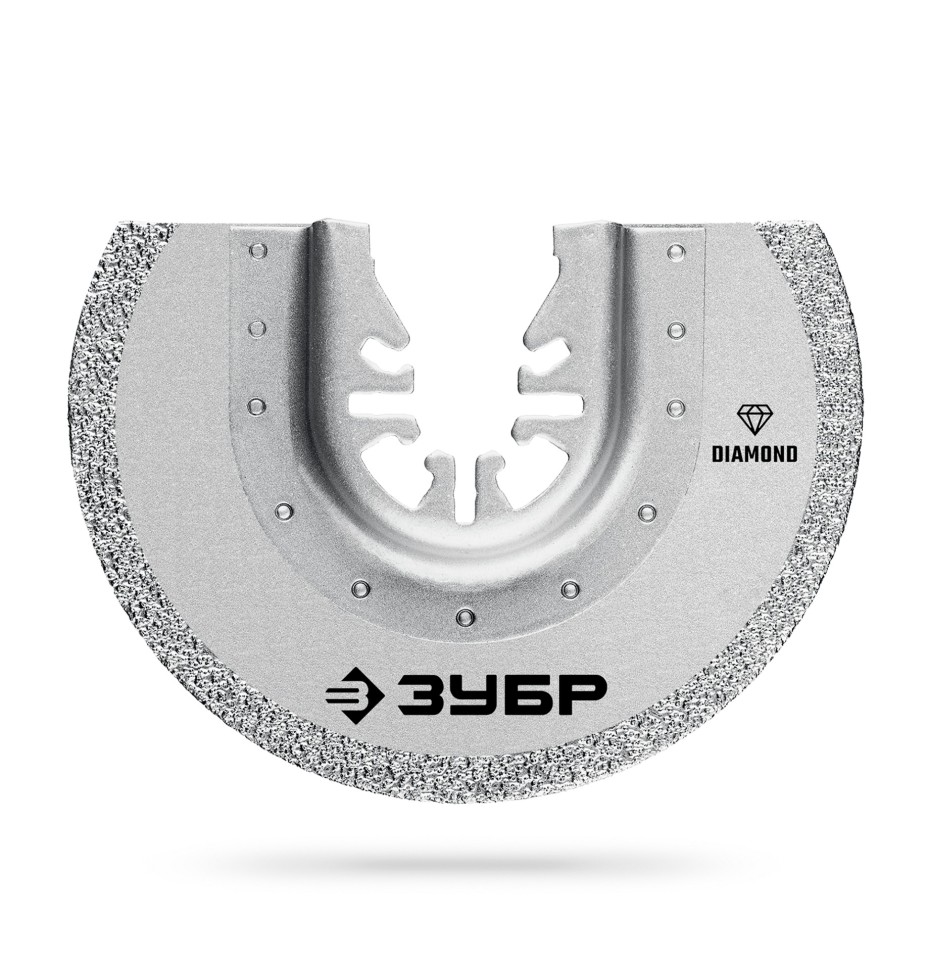 ЗУБР DIAMOND 85x2.0 мм полотно пильное с алмазным зерном Р50: керамика, бетон, кирпич (15554-85) фото 1 &mdash; Официальный партнер ЗУБР в России
