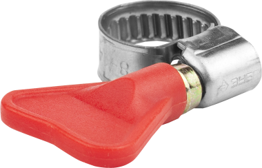 Хомуты &quot;Бабочка&quot;, нерж. сталь, накатная лента 9 мм, 16-25 мм, 2 шт, ЗУБР Профессионал — Официальный партнер ЗУБР в России