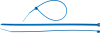 Кабельные стяжки синие КС-С1, 3.6 x 200 мм, 100 шт, нейлоновые, ЗУБР Профессионал фото 1 — Официальный партнер ЗУБР в России