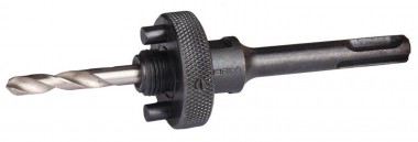 Державка для коронок биметаллических, быстросъёмная, пружинный фиксатор, хвостовик SDS+, 32-152мм, 5/8&quot;, ЗУБР,  29536_z01 — Официальный партнер ЗУБР в России