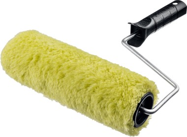 Валик малярный ЗУБР 180 мм, d=40 мм, ворс 18 мм, ручка d=6 мм, 03515-18_z01 — Официальный партнер ЗУБР в России