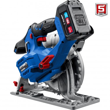 Пила циркулярная ЗУБР &quot;ПРОФЕССИОНАЛ&quot; в сумке, 20В, бесщеточная, 1 АКБ (4Ач) CPB-190-41 — Официальный партнер ЗУБР в России