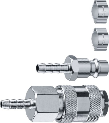 Набор переходников с хомутами ЗУБР 6 мм, 64920-06-H Профессионал — Официальный партнер ЗУБР в России