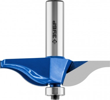 Фреза фигирейная №1, D= 89мм, рабочая длина-19мм, радиус-15,8мм, хв.-12мм, d-12,7мм, ЗУБР Профессионал — Официальный партнер ЗУБР в России