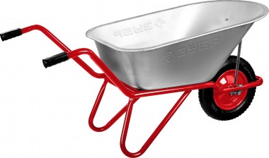 Тачка садово-строительная одноколесная, 160 кг, 39962 ЗУБР — Официальный партнер ЗУБР в России