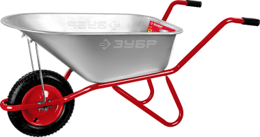 Тачка садово-строительная одноколесная, 160 кг, 39962 ЗУБР — Официальный партнер ЗУБР в России