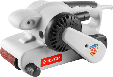 Машина ленточная шлифовальная, ЗУБР ЗЛШМ-76-950, лента 76x533 мм, скорость ленты 360 м/мин, 950 Вт — Официальный партнер ЗУБР в России