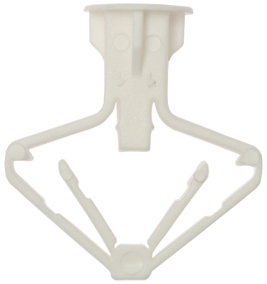 Дюбель полипропиленовый, тип &quot;Бабочка&quot;, для пустотелых конструкций, 10 х 50 мм, 100 шт, ЗУБР — Официальный партнер ЗУБР в России