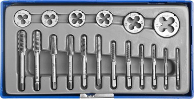 Набор ЗУБР &quot;МАСТЕР&quot; с металлорежущим инструментом, в пластиковом боксе 18 предметов — Официальный партнер ЗУБР в России