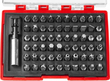 Набор ЗУБР &quot;МАСТЕР&quot;: Биты &quot;МХ-61&quot;, Cr-V в боксе — Официальный партнер ЗУБР в России