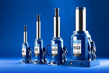 Домкрат бутылочный гидравлический ЗУБР 5 т, 215-415 мм, 43060-5_z01, Профессионал — Официальный партнер ЗУБР в России