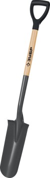 ЗУБР  Фаворит, 355х152х1120 мм, полотно 1.7 мм, закалено, дерев. лакир. черенок высш. сорт с рукояткой, дренажная лопата, Профессионал (4-39515) фото 2 &mdash; Официальный партнер ЗУБР в России