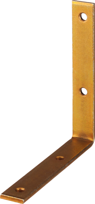 Уголок мебельный узкий УМ-5.0, 150х150х25 х 5мм, желтый цинк, ЗУБР — Официальный партнер ЗУБР в России