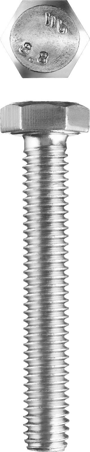 Болт ГОСТ 7798-70, M6 x 40 мм, 5 шт, кл. пр. 5.8, оцинкованный, ЗУБР &mdash; Официальный партнер ЗУБР в России