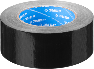 Армированная лента, ЗУБР Профессионал 12096-50-50, универсальная, влагостойкая, 48мм х 45м, черная — Официальный партнер ЗУБР в России
