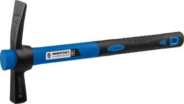 Молоток-кирочка ЗУБР &quot;МК-У&quot; &quot;ПРОФЕССИОНАЛ&quot; каменщика с фиберглассовой двухкомпонентной обратной рукояткой, 400г, 20155-400_z02 — Официальный партнер ЗУБР в России