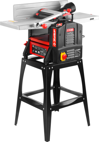 Станок фуговально-рейсмусовый, ЗУБР СРФ-254-1600С, ширина строгания 254мм, толщина заготовки до 120мм, 2 ножа, 9000 об/мин, станина, 1600Вт, 6м/мин — Официальный партнер ЗУБР в России