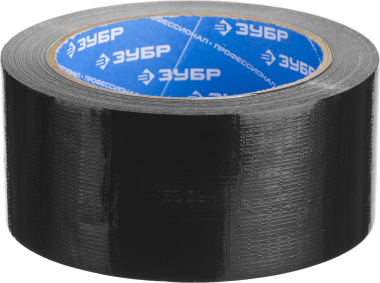 Армированная лента, ЗУБР Профессионал 12096-50-25, универсальная, влагостойкая, 48мм х 25м, черная — Официальный партнер ЗУБР в России