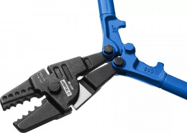 Кот-60 Обжимные клещи ЗУБР для тросовых зажимов + встроенный тосорез, трос d=1.5 - 5.0 мм, 600мм, «ПРОФЕССИОНАЛ» 23348-60 &mdash; Официальный партнер ЗУБР в России