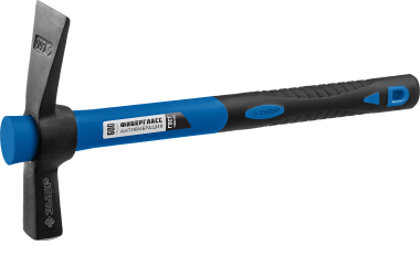 Молоток-кирочка ЗУБР &quot;МК-У&quot; &quot;ПРОФЕССИОНАЛ&quot; каменщика с фиберглассовой двухкомпонентной обратной рукояткой, 400г, 20155-600_z02 — Официальный партнер ЗУБР в России