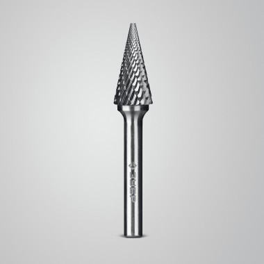 ЗУБР 12х25 мм, тип M (конус с острым углом 25°), хв-к 6 мм, твердосплавная борфреза, ПРОФЕССИОНАЛ (28811-12-25) — Официальный партнер ЗУБР в России