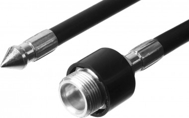 Шланг для прочистки труб для минимоек, ЗУБР 70414-375-15, 15м, для пистолета 375 серии — Официальный партнер ЗУБР в России