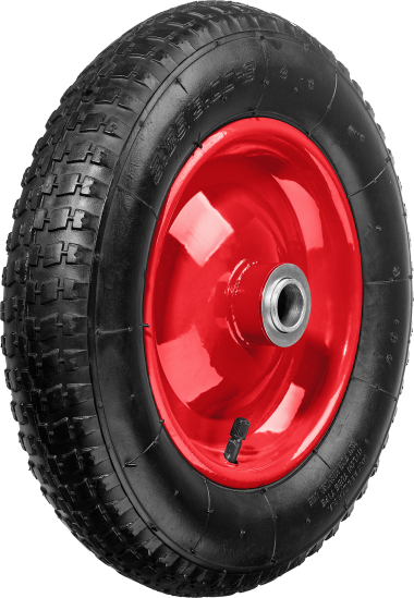 Колесо пневматическое для тачек 39950, 39952, 360 мм, 39955-2 ЗУБР — Официальный партнер ЗУБР в России