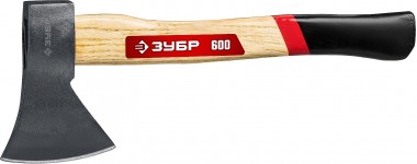 Топор ЗУБР кованый с деревянной рукояткой 600, 0,7кг (голова-0,5кг) — Официальный партнер ЗУБР в России