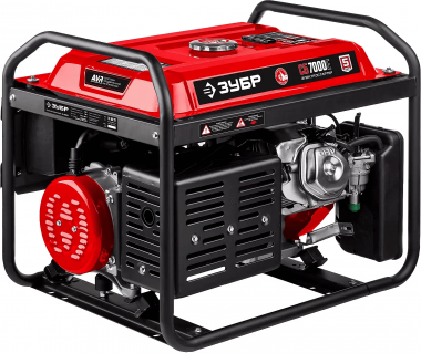 Бензиновый генератор с электростартером, 7000 Вт, ЗУБР &quot;МАСТЕР&quot; СБ-7000Е — Официальный партнер ЗУБР в России