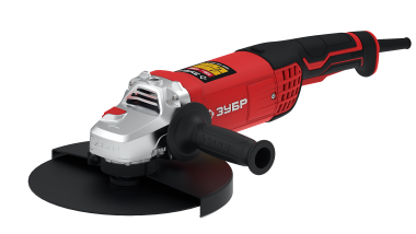 Углошлифовальная машина (болгарка), ЗУБР УШМ-230-2205 П, 2200 Вт, 230 мм — Официальный партнер ЗУБР в России